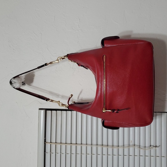 Coach Pennie Cherry Red Shoulder Crossbody Bag - Picture 4 of 11